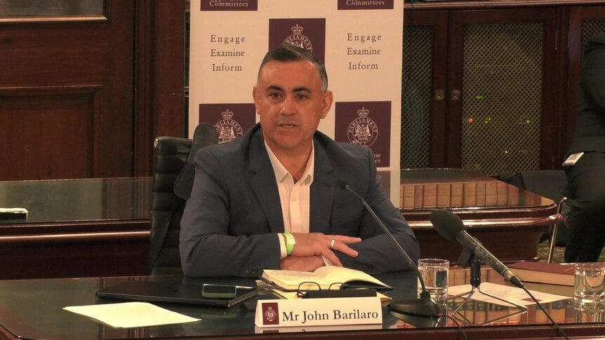 John Barilaro says he regrets applying for trade position