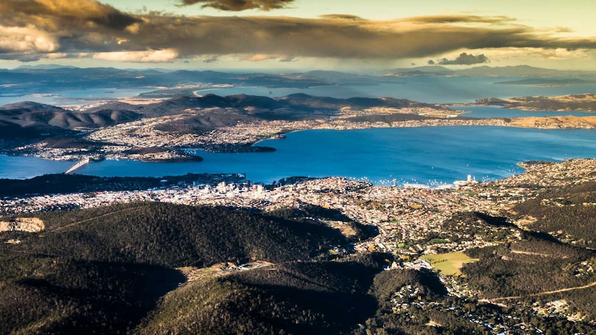 Panorama of Hobart, Tasmania