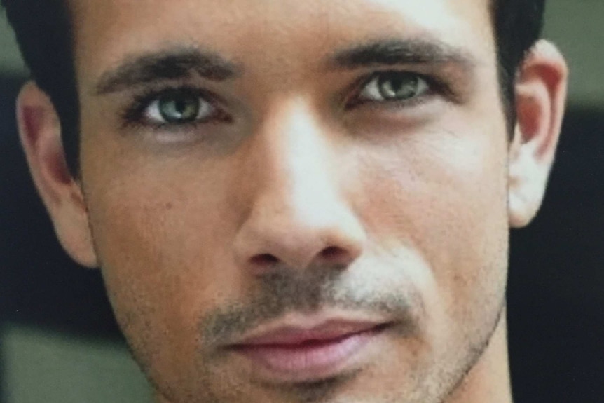 Headshot of Danny Mac, British actor.