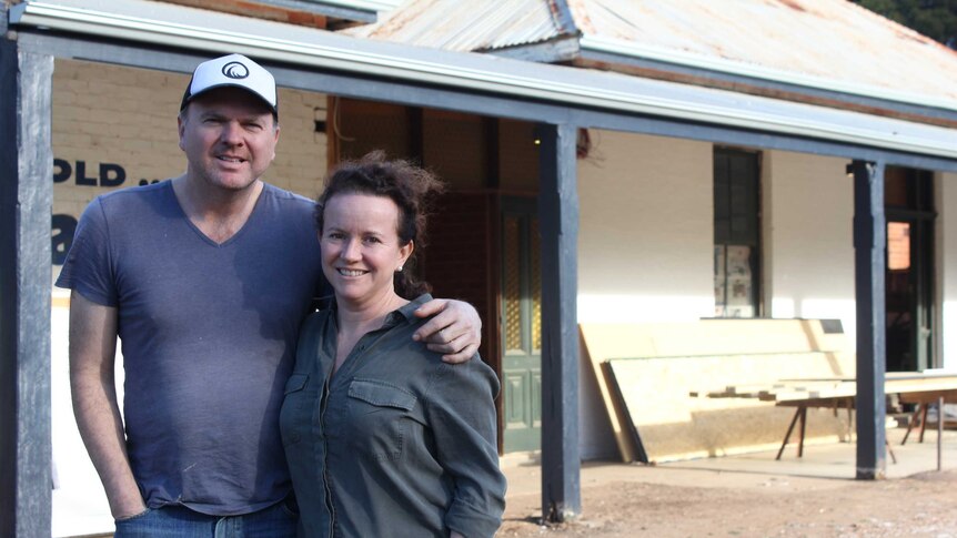 Leigh Both and partner Jo hope to have the doors open by November.