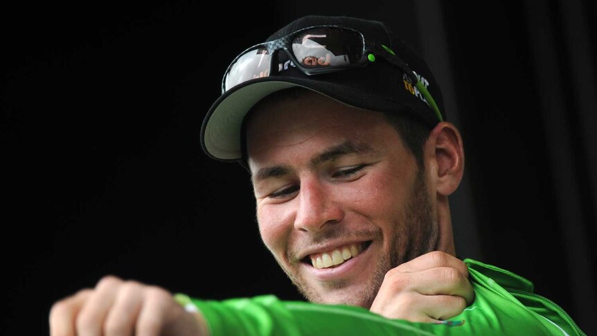Cavendish goes green after stage 11