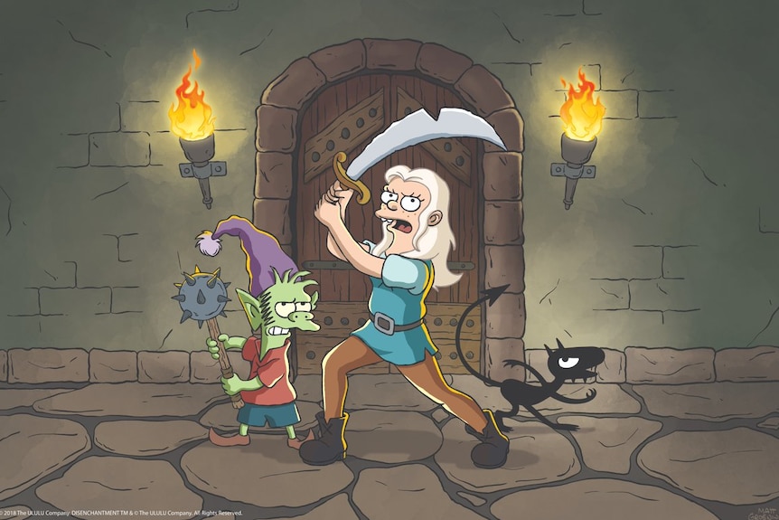 A scene from Disenchantment