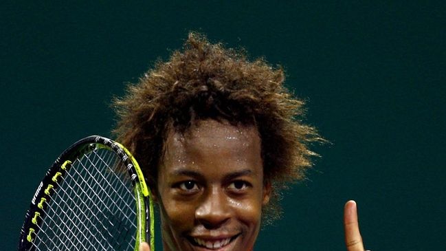 Straight sets ... Gael Monfils (File photo)