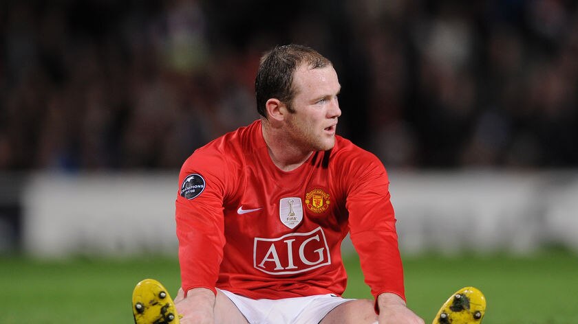 Tough break: Rooney must undergo treatment if he's to be fit for United's clash with Bolton.