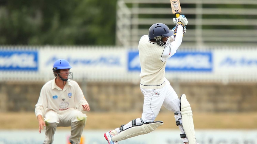 Sri Lankan Tillakaratne Dilshan was the standout on day two against the Chairman's XI, scoring 101.