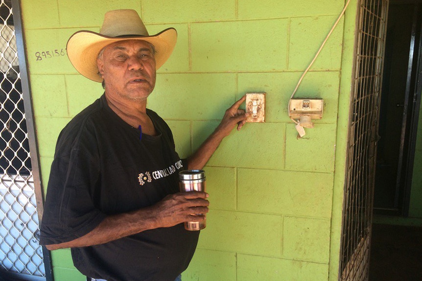 Yuendumu resident Francis Kelly.