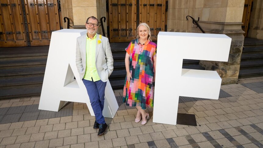 Adelaide Festival co-artistic directors Neil Armfield and Rachel Healy.