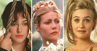 Three generations of actresses doing Jane Austin roles.