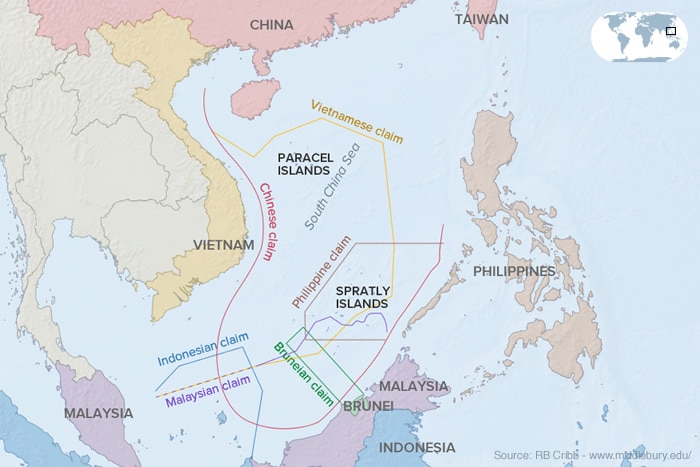 South China Sea Map