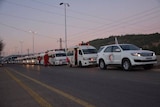 Red crescent in Syria