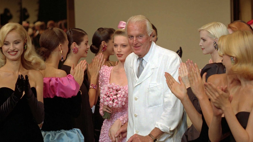 French designer Hubert de Givenchy