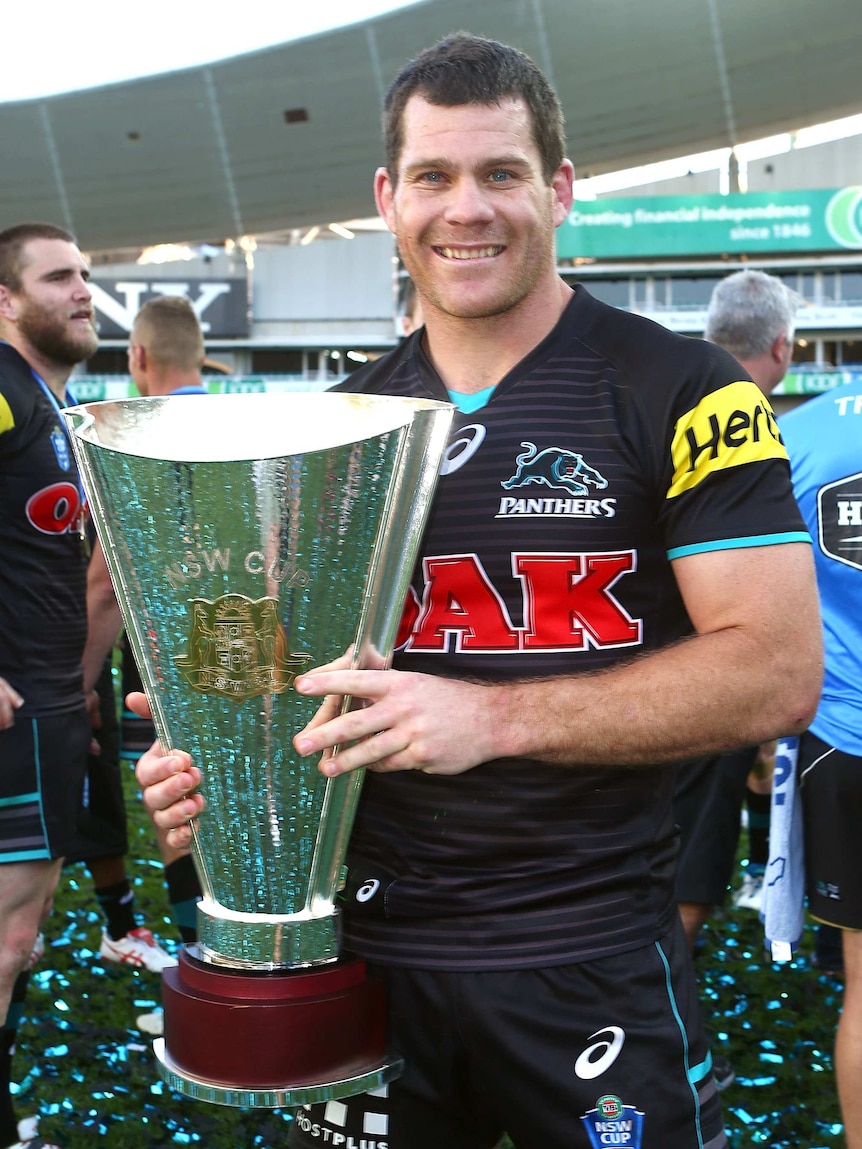 Kevin Kingston with the NSW Cup