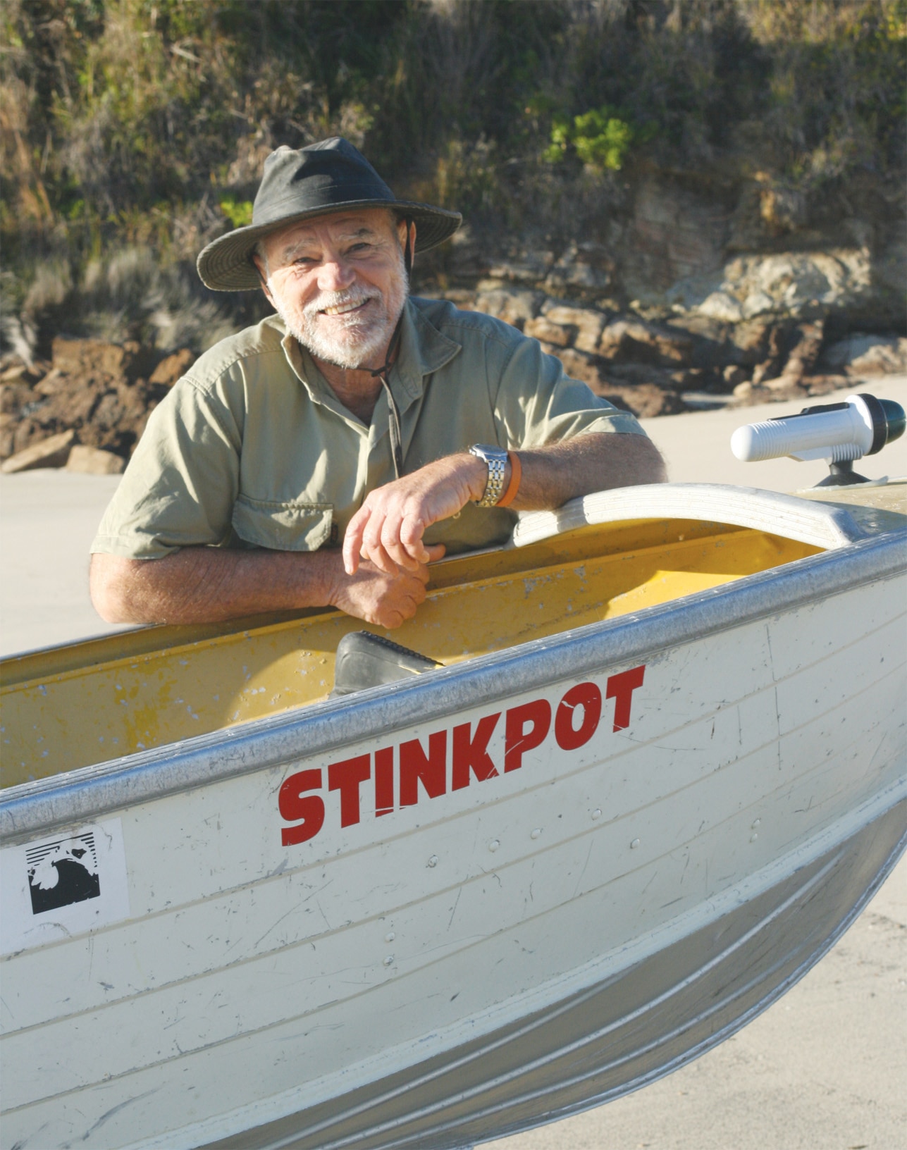 ABC fishing star rescued from rough seas after boat capsizes