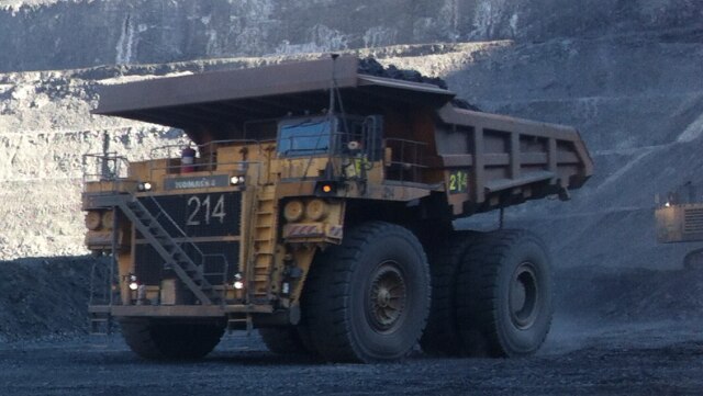 Haul truck at MMGs Century Mine