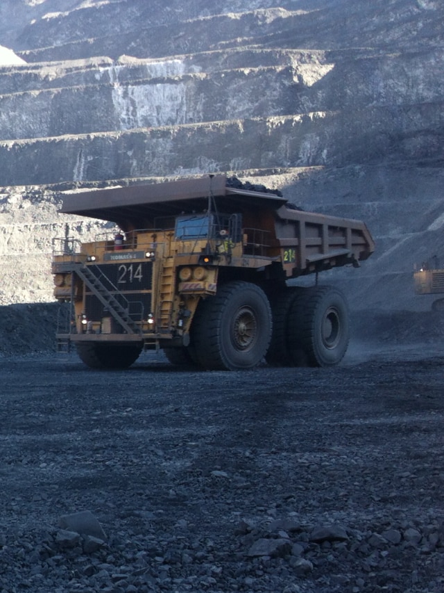 Haul truck at MMGs Century Mine