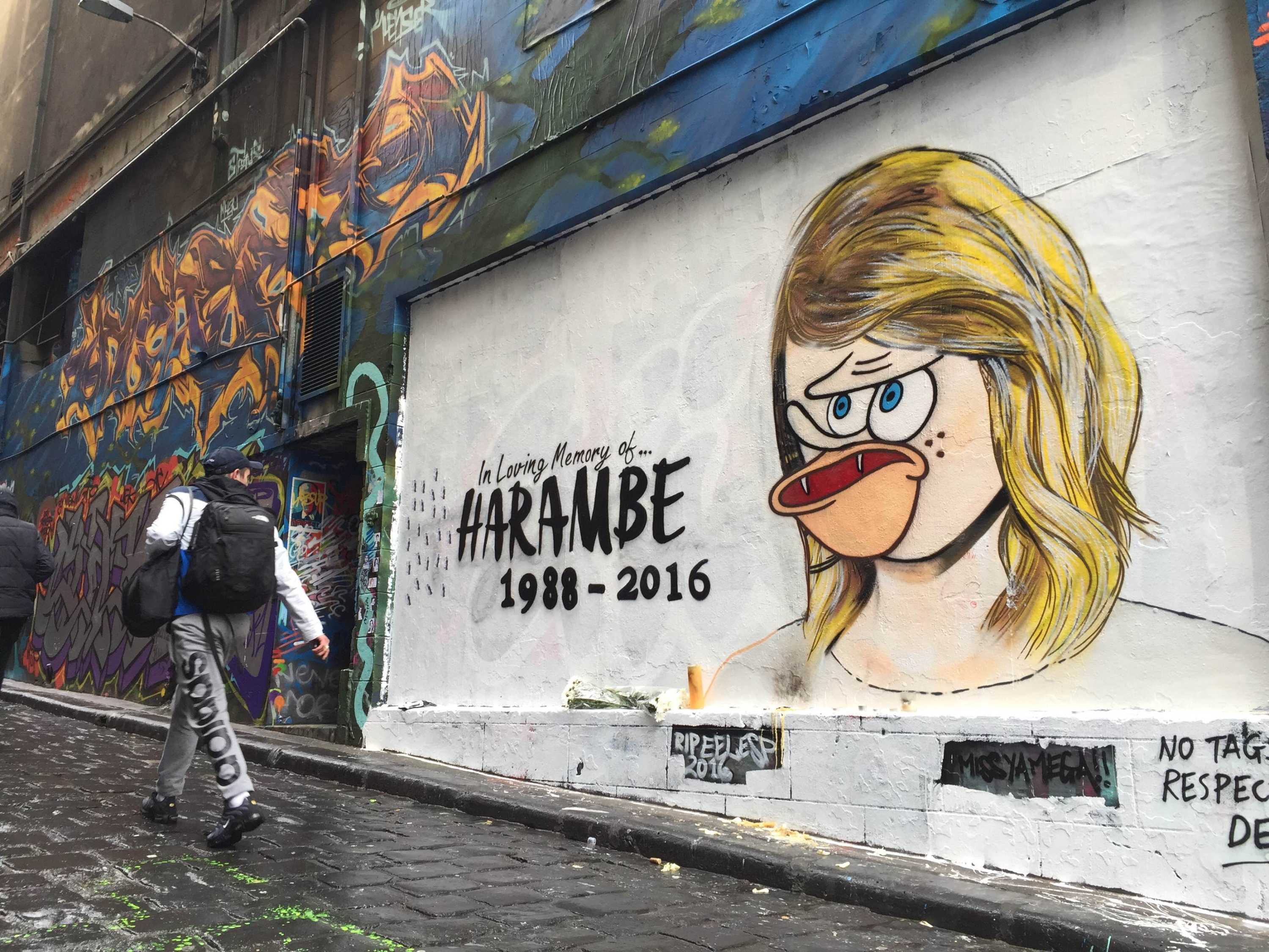 Hillary Clinton mural by Melbourne artist Lushsux makes international