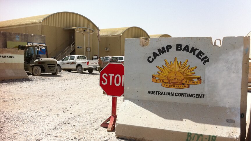 Australia's Camp Baker at Kandahar airfield in Afghanistan