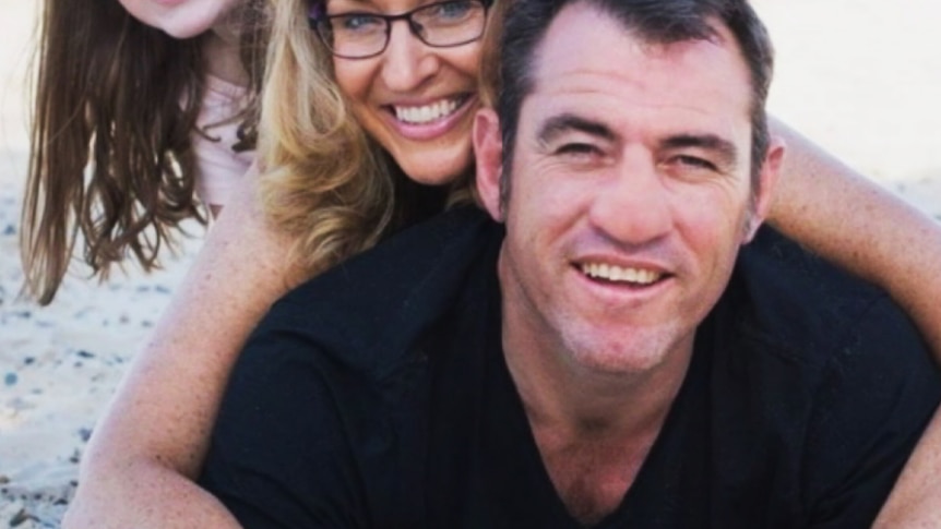 Shark attack victim Dale Carr, 38