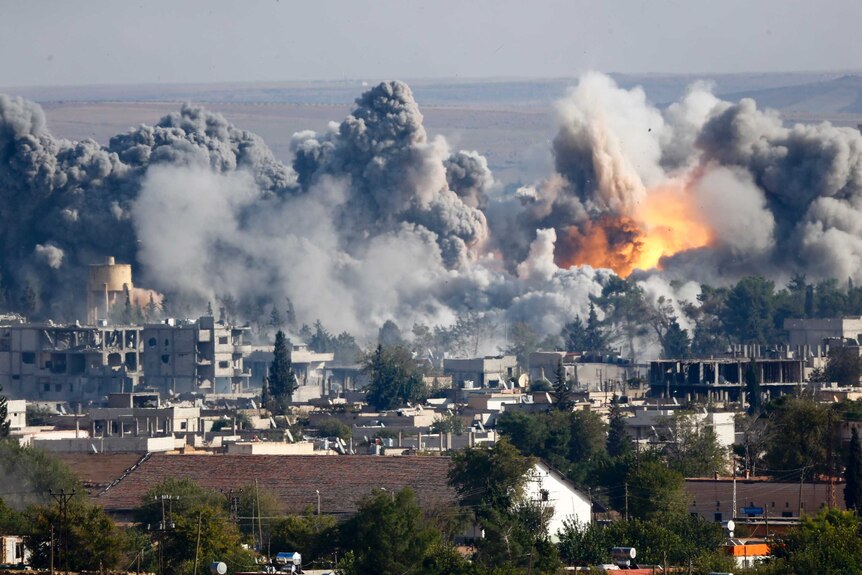 Airstrike on Kobane