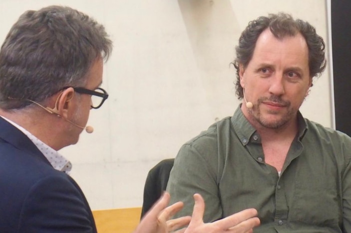 Richard Bourke and Paul Barclay in conversation