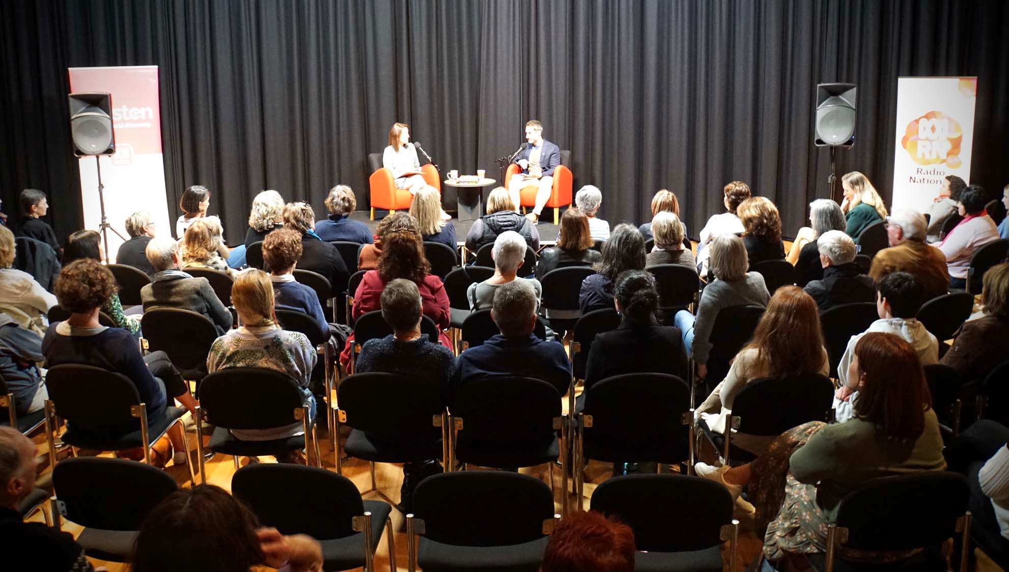 Craig Silvey with live audience at ABC Perth - ABC listen