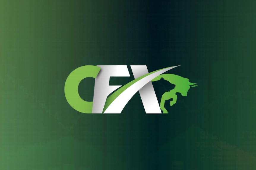 A green backdrop and logo that says CFX 