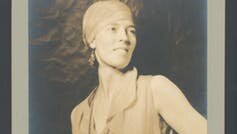 Painter Mary Cecil Allen in the 1920s.