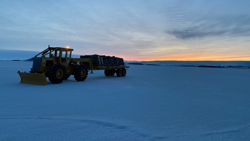 Critical supplies delivered to Mawson station on Antarctica thanks to an airdrop by the Australian Defence Force.