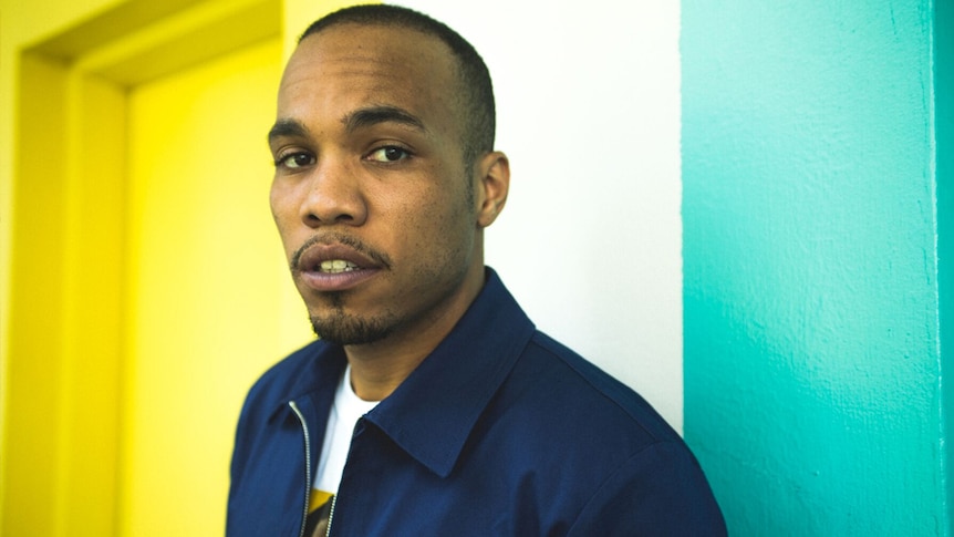 A 2017 press shot of Anderson .Paak