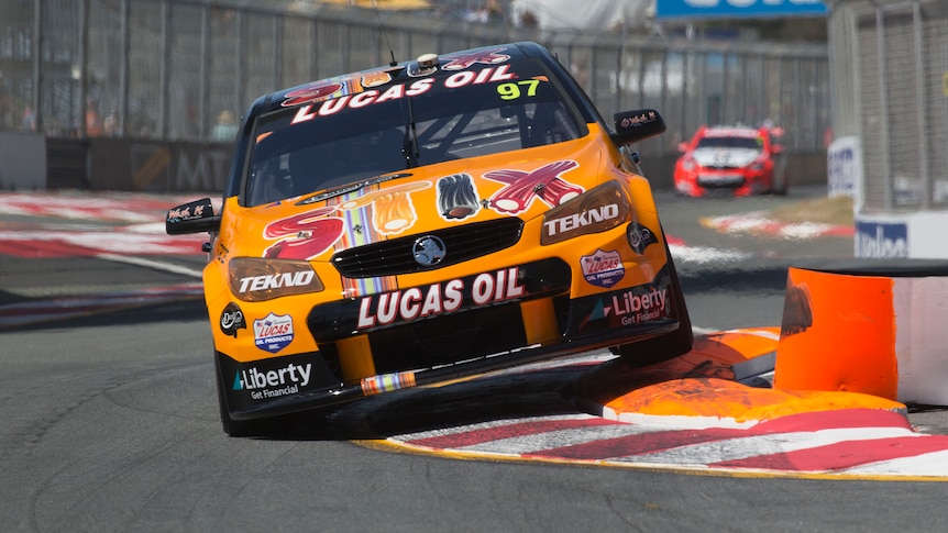 Shane van Gisbergen drives at Gold Coast 600