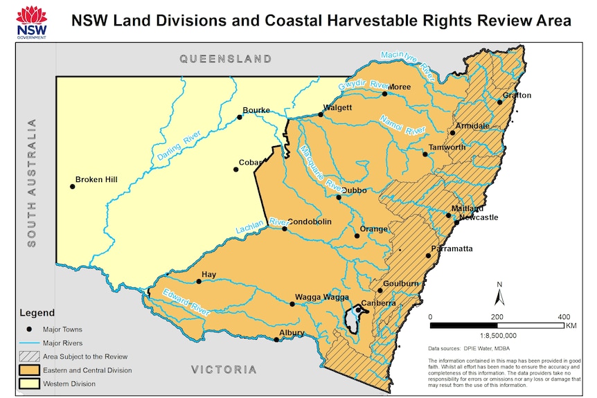 Coastal Rights Map