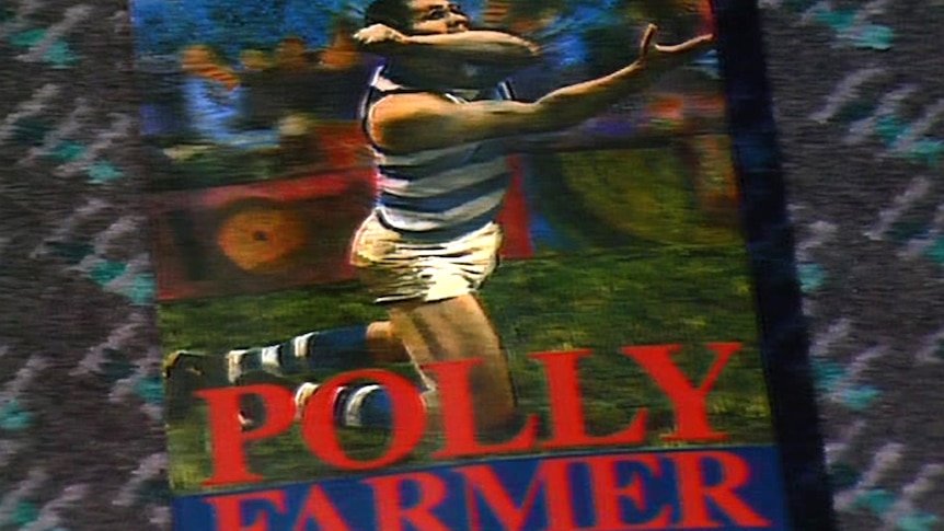 Photo of the cover of Polly Farmer's biography.