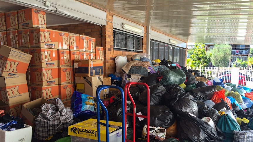 Hundreds of boxes filled with items for Syrian refugees have been collected in West End.