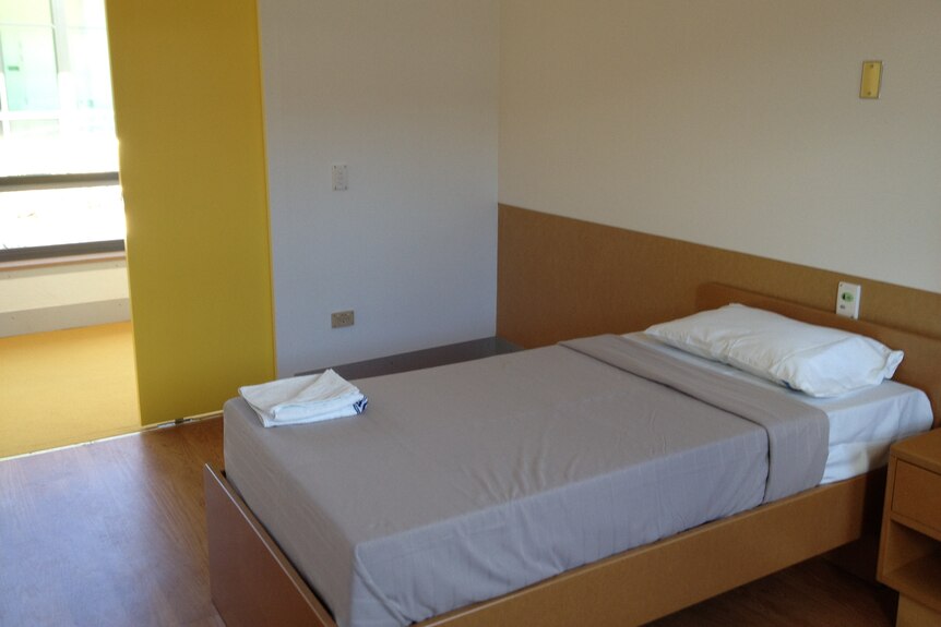 Bedroom in the new Psychiatric Services Unit at the Canberra Hospital March 2012 - good generic