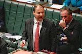 Josh Frydenberg speaking in Reps chamber