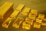 Gold bullion at the Perth Mint, February 2016