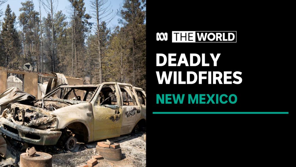 Two dead and village evacuated following wildfires in New Mexico - ABC News