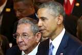 Obama and Castro