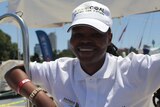 South African sailor Thulisile Lekalake