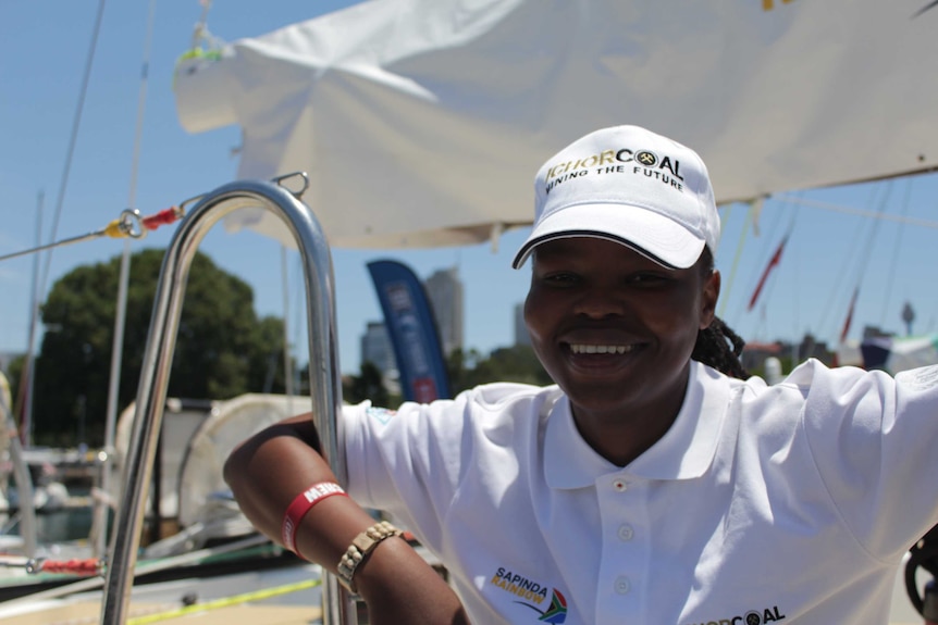 South African sailor Thulisile Lekalake