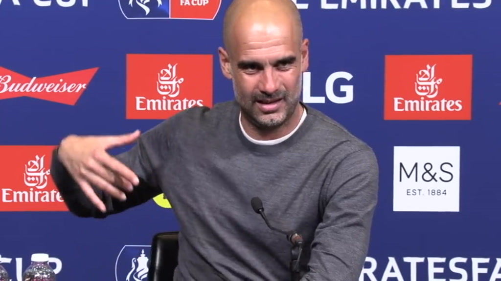 Manchester City Smash Watford In Record Equalling Fa Cup Win Pep Guardiola Upset Over Questions Abc News