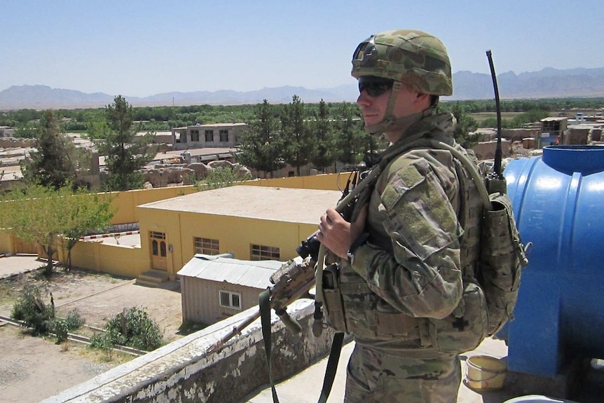 Michael Webeck in Afghanistan