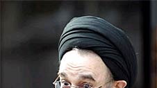 Iranian President Mohammad Khatami