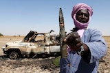Tuareg rebel in Mali