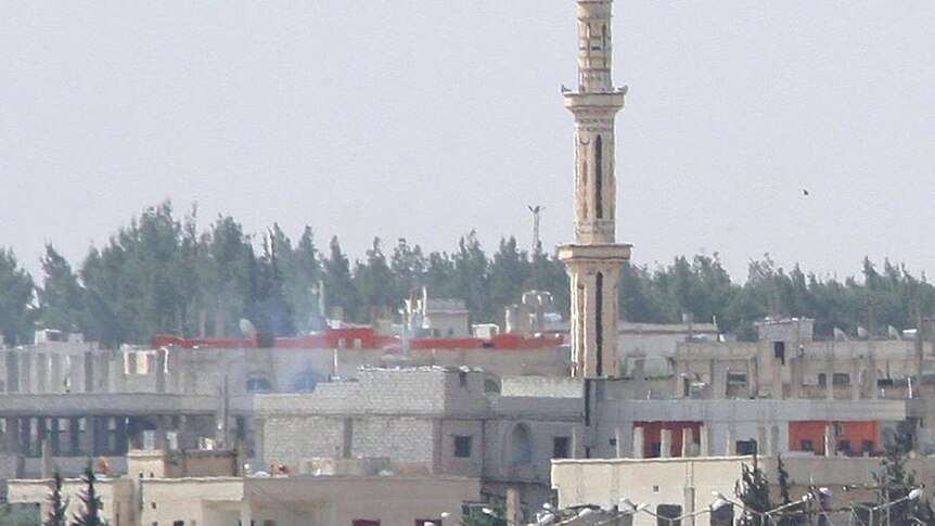 Syrian army troops pull out of the southern protest hub of Daraa