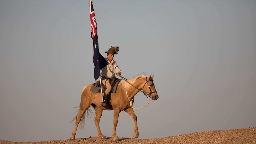Australian Light Horse re-enactment at Winton (Photo: Outback Festival Winton/Barry Alsop)