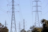 Electricity pylons and wires