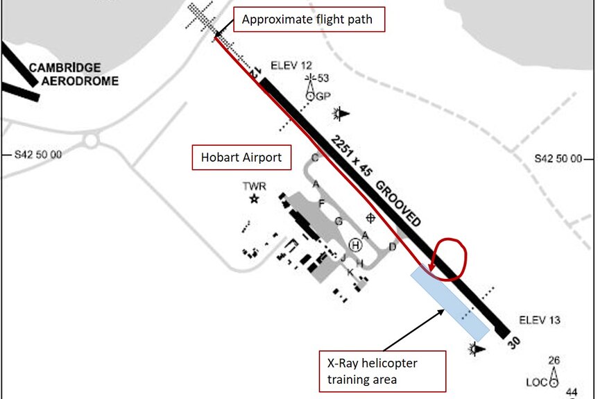 RotorLift chopper crash flight path
