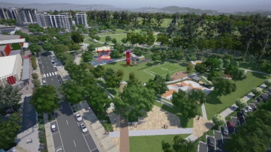 An animated flythrough shows what new suburbs of Greater Flagstone will look like