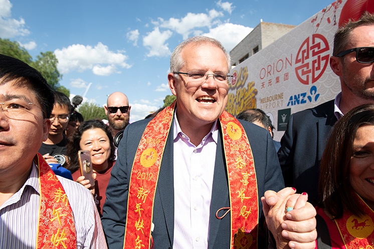 莫里森总理开通了一个针对华裔澳大利亚选民的微信账号。